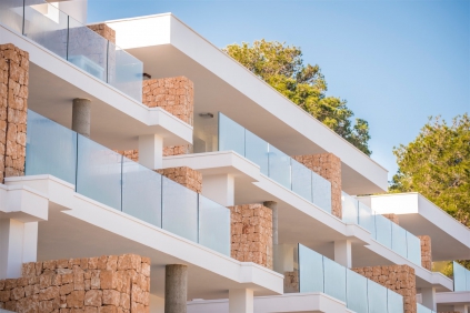 Moderne nieuwbouw appartementen met schitterend zeezicht Ibiza