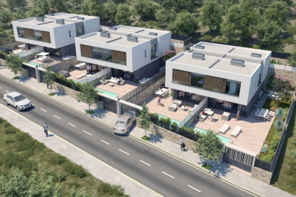 New build contemporary villas for sale in Talamanca