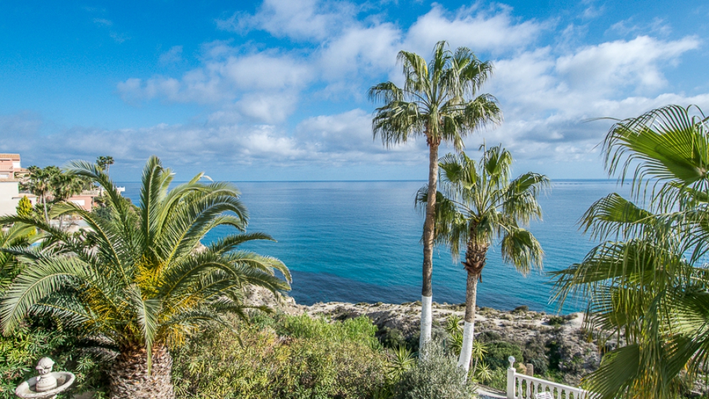 Unique sea front beach house style villa with the most amazing sea views