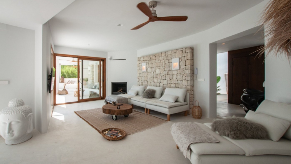 Stunnig Ibiza style villa with amazing sea views for sale close to the beach in Javea