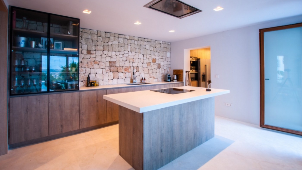 Stunnig Ibiza style villa with amazing sea views for sale close to the beach in Javea