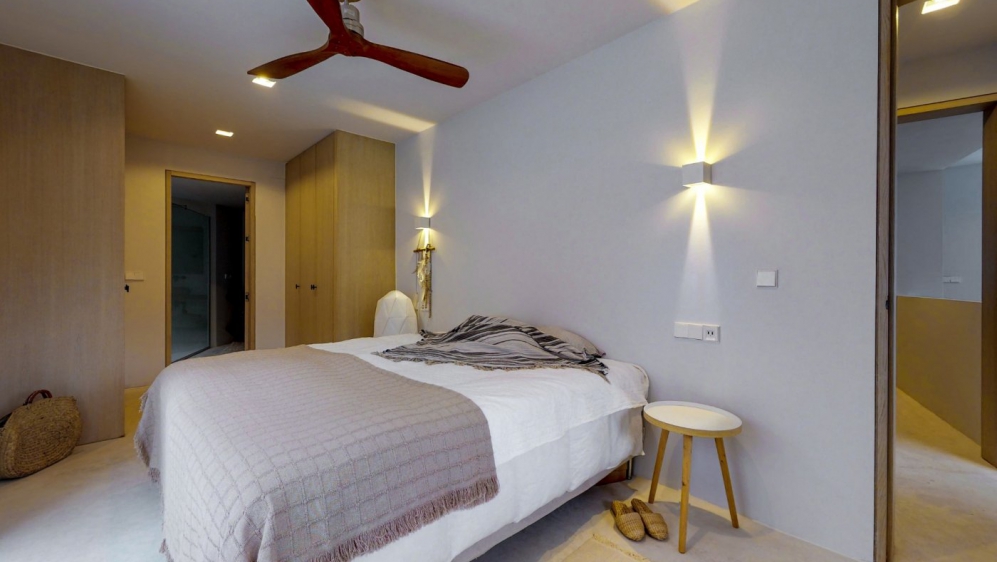 Stunnig Ibiza style villa with amazing sea views for sale close to the beach in Javea