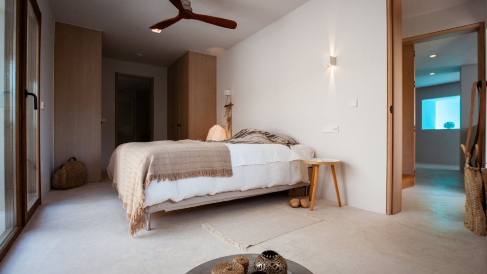 Stunnig Ibiza style villa with amazing sea views for sale close to the beach in Javea
