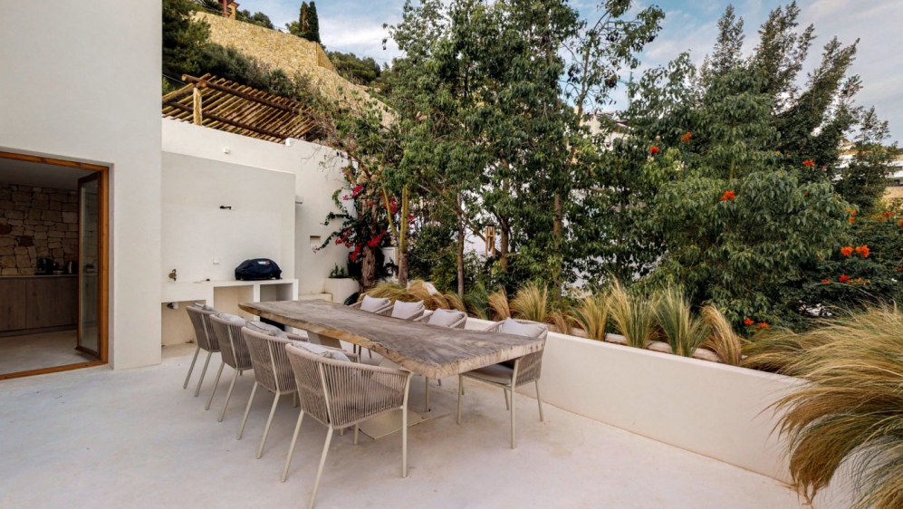 Stunnig Ibiza style villa with amazing sea views for sale close to the beach in Javea