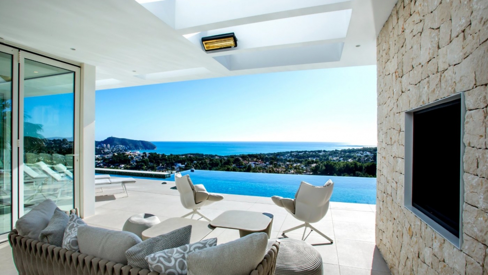 Stunning contemporary villa with the most amazing sea views in best location Moraira