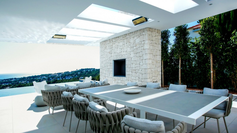 Stunning contemporary villa with the most amazing sea views in best location Moraira