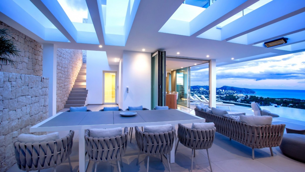 Stunning contemporary villa with the most amazing sea views in best location Moraira