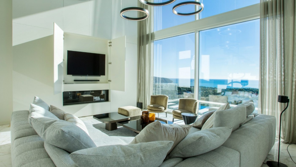 Stunning contemporary villa with the most amazing sea views in best location Moraira