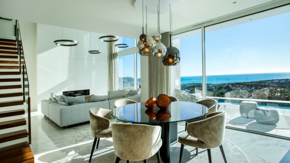 Stunning contemporary villa with the most amazing sea views in best location Moraira