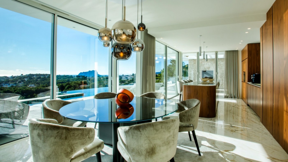 Stunning contemporary villa with the most amazing sea views in best location Moraira