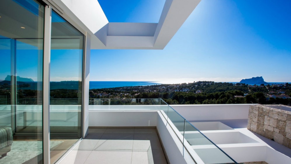 Stunning contemporary villa with the most amazing sea views in best location Moraira