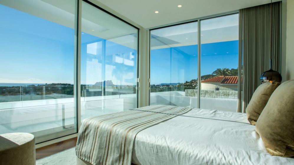 Stunning contemporary villa with the most amazing sea views in best location Moraira