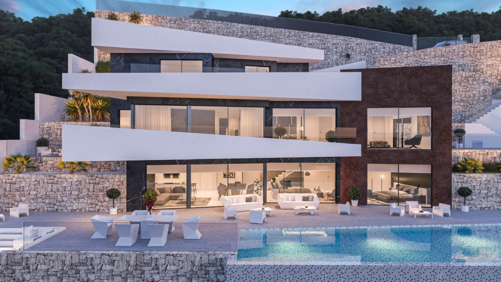 Absolute topkwaliteit designer villa met prachtig zeezicht