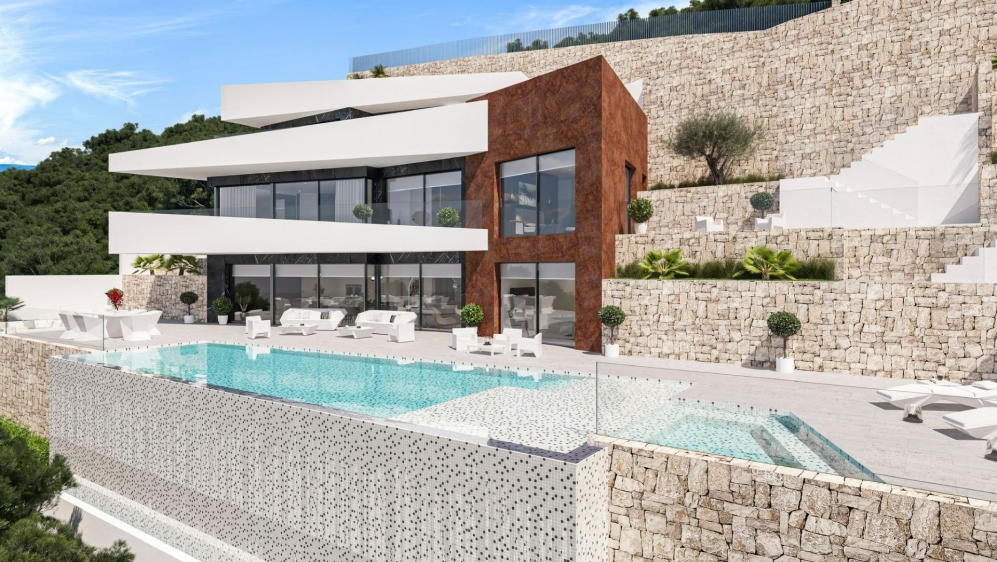Absolute topkwaliteit designer villa met prachtig zeezicht