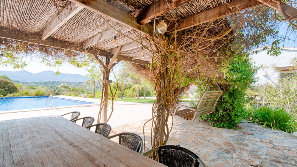 Beautiful finca in green surroundings offering breathtaking views in Benissa 