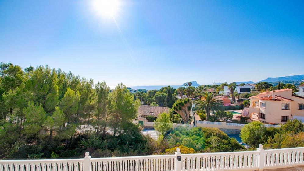 Mediterranean villa in prime Moraira location with panoramic sea views and immense potential!