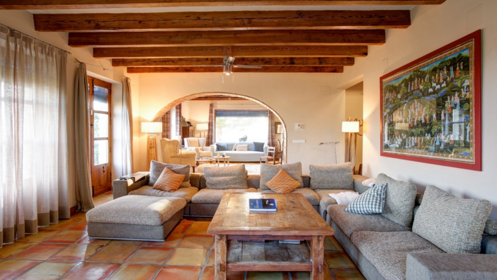 Unique luxury finca with sea and mountain views in one of the most beautiful spots of Moraira