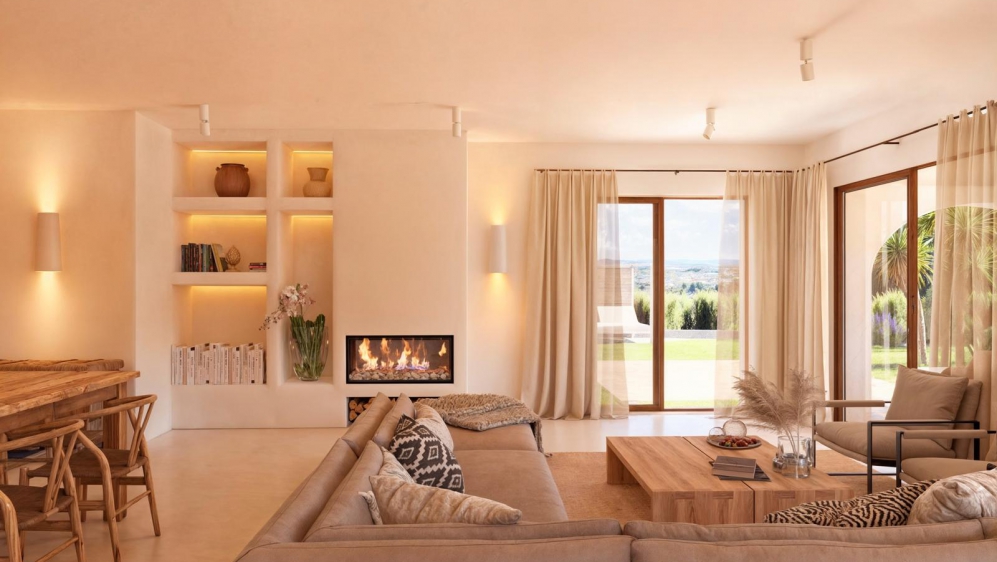 luxury new-build finca in Mediterranean style on large plot with panoramic views