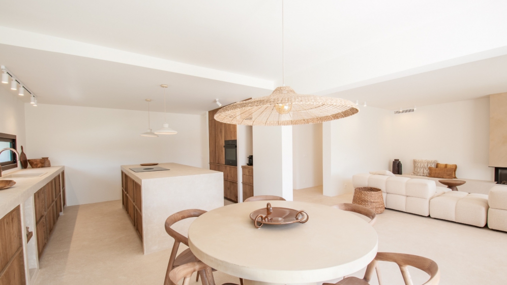 Luxe nieuwgebouwde Ibiza stijl villa op toplocatie Benissa
