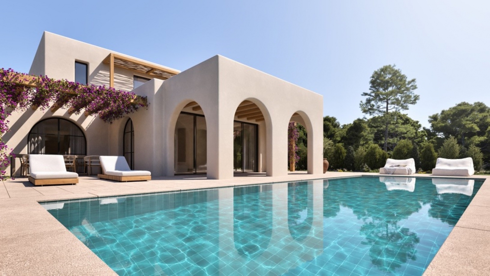 Exclusieve Ibiza-stijl villa’s op toplocatie in Moraira