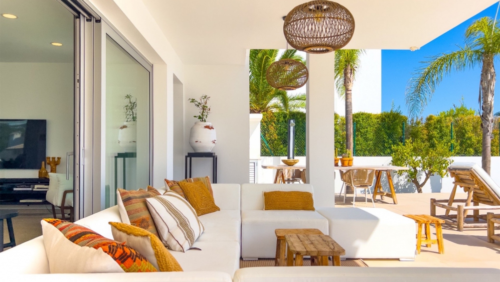 Modern Mediterrane villa met panoramisch zeezicht op toplocatie in Moraira