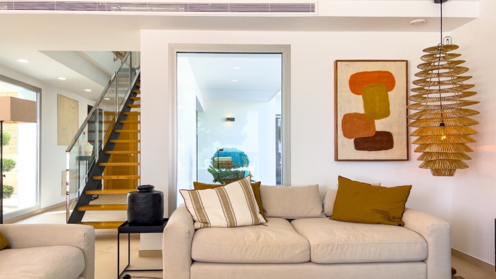 Modern Mediterrane villa met panoramisch zeezicht op toplocatie in Moraira