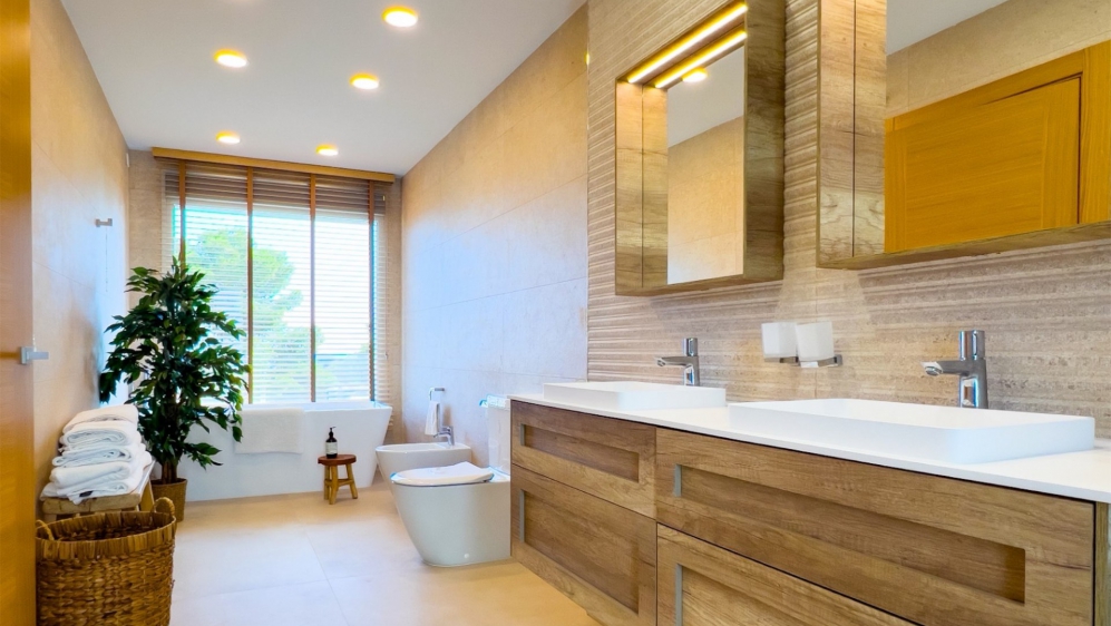Modern Mediterrane villa met panoramisch zeezicht op toplocatie in Moraira