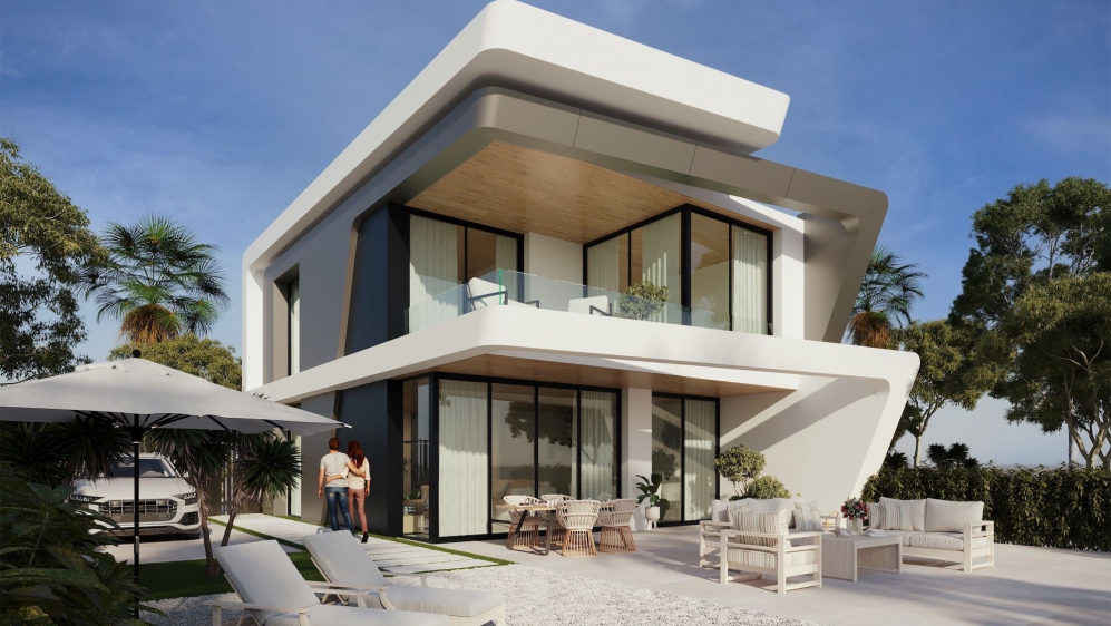 Luxury project located by the golf course, just a few minutes from the beach and the city of Alicante