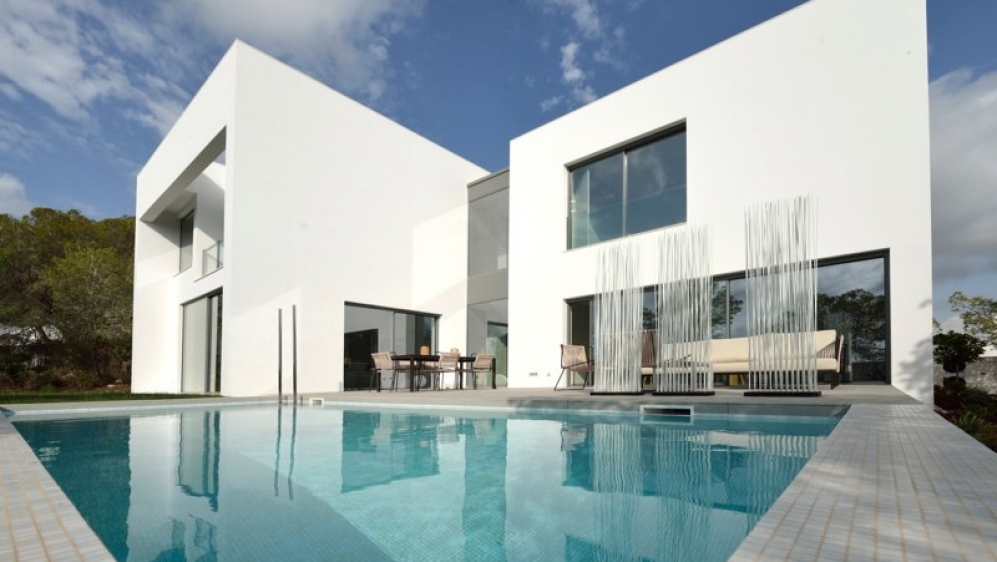 Luxe moderne villa's op schitterend resort