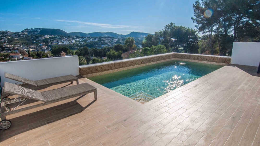 Zeer mooie sfeervolle nieuw gebouwde villa in Moraira