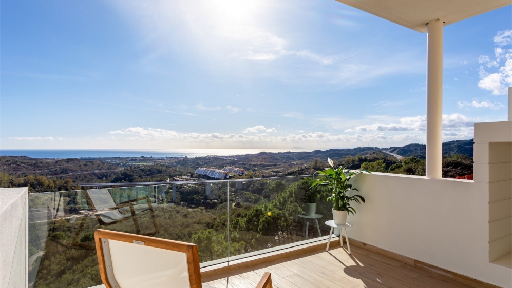 Spectaculair high end apartments close to Marbella with amazing sea views and luxury ameneties