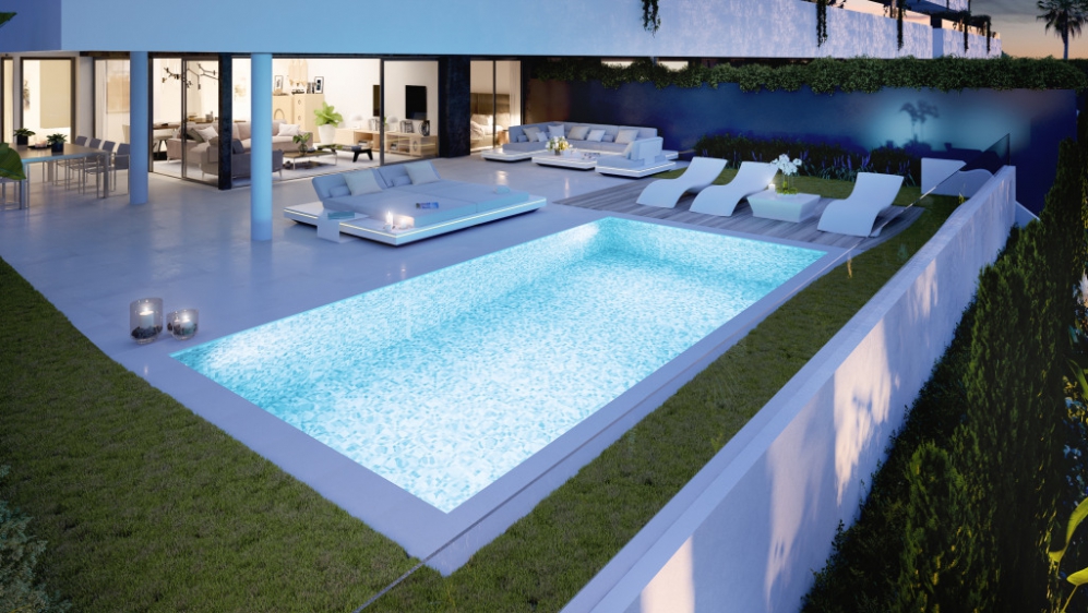 Luxurious apartments with private plunge pools