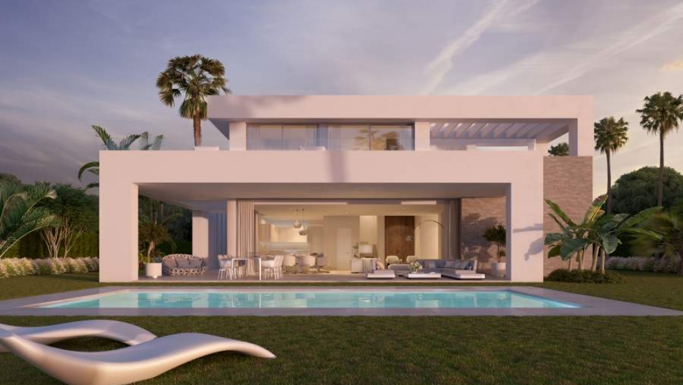 Contemporary new build villas in beautiful surroundings