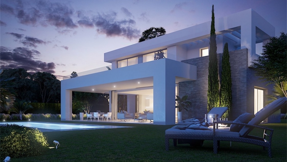Contemporary new build villas in beautiful surroundings