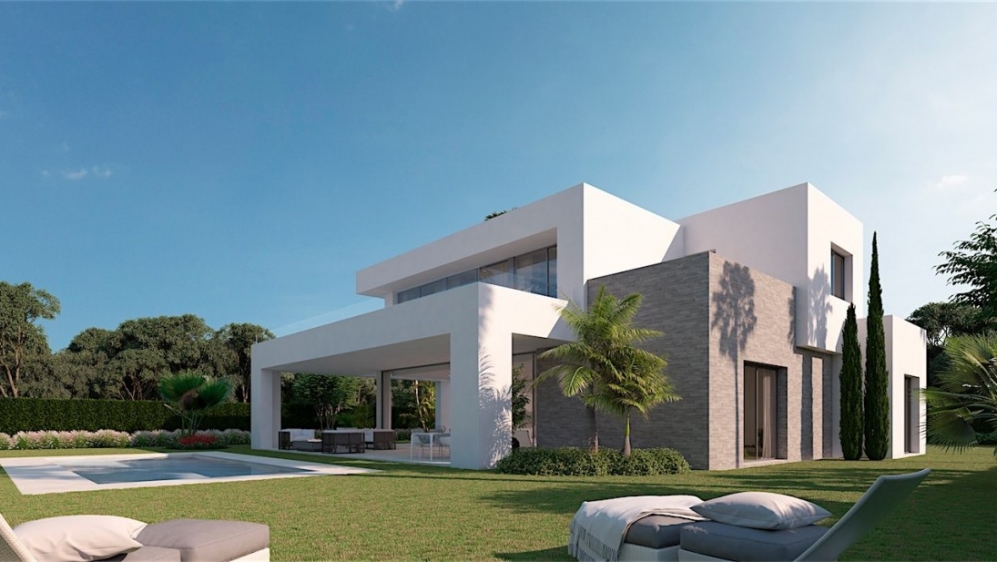 Contemporary new build villas in beautiful surroundings
