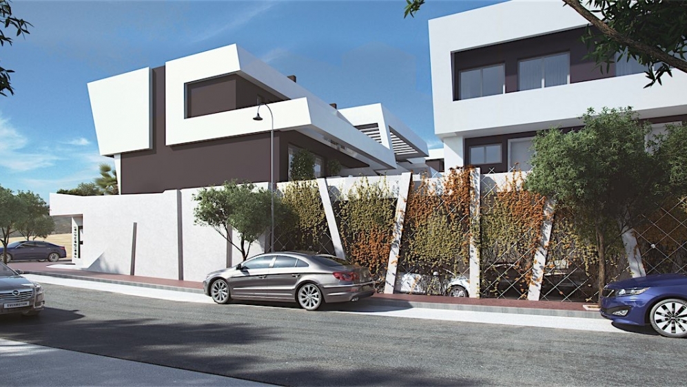 Design townhouses walking to the beach