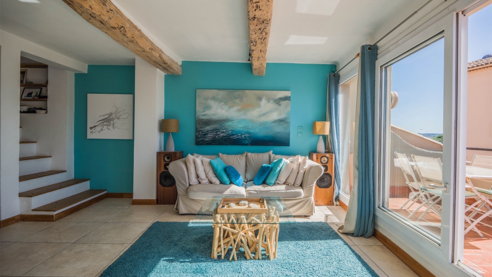 Super charmant appartement met groot (dak)terras bij de jachthaven van Sainte Maxime