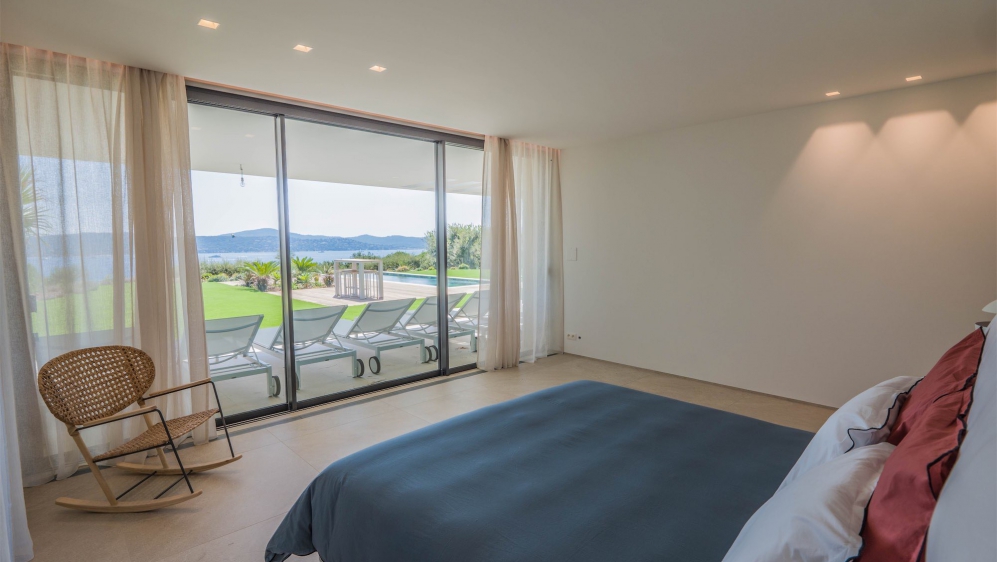 Phenomenal high tech designer villa with the most amazing views over Saint Tropez bay area