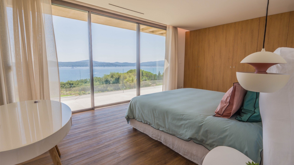 Phenomenal high tech designer villa with the most amazing views over Saint Tropez bay area