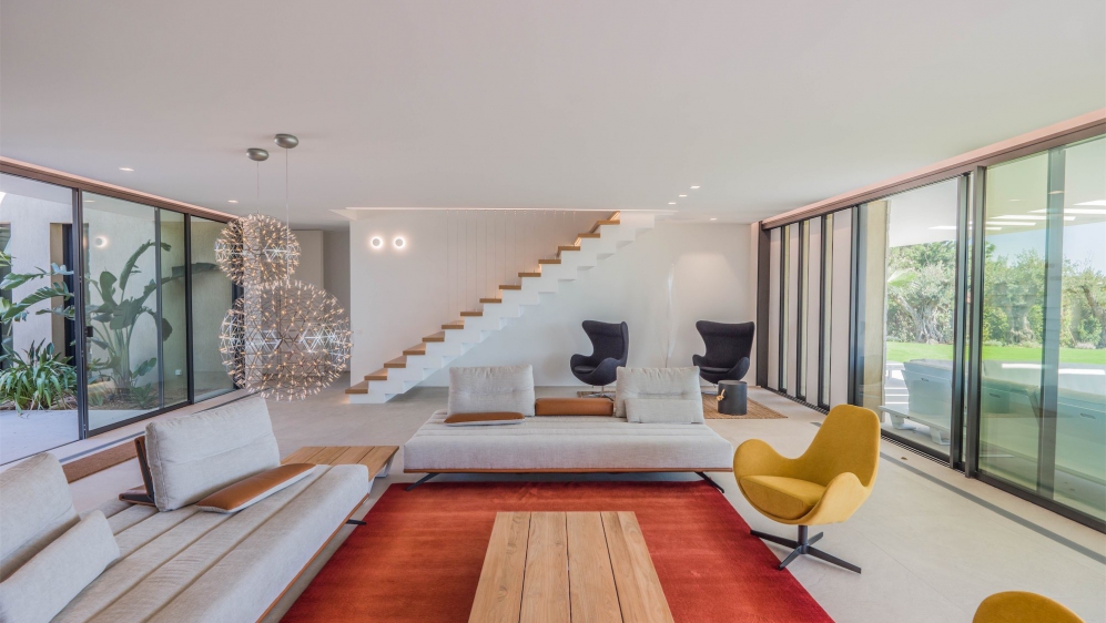 Phenomenal high tech designer villa with the most amazing views over Saint Tropez bay area