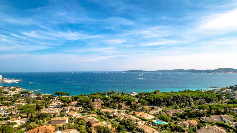 Exclusieve villa met spectaculair zeezicht op toplocatie Sainte Maxime