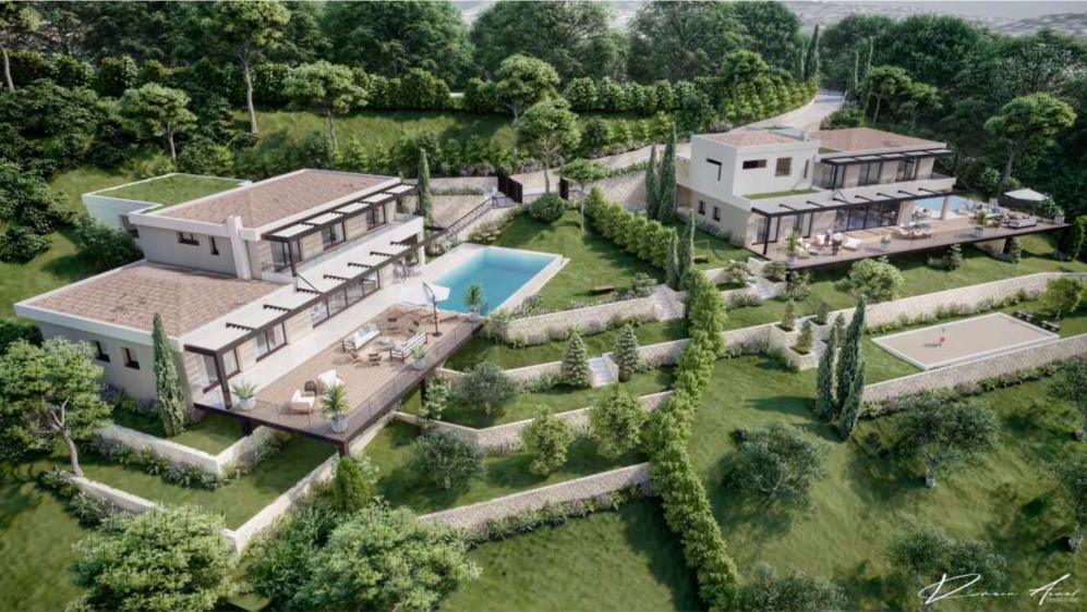 Luxury modern designer villas with stunning sea views in prime location Sainte Maxime