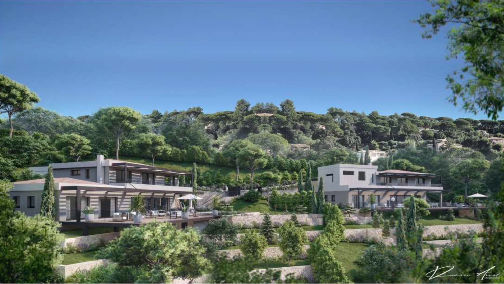 Luxe moderne designer villa's met schitterend zeezicht op toplocatie Sainte Maxime