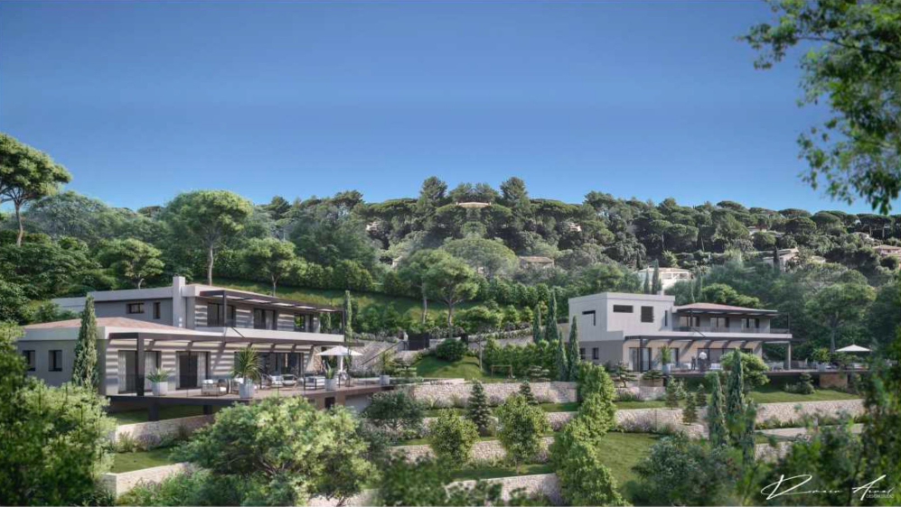 Luxury modern designer villas with stunning sea views in prime location Sainte Maxime