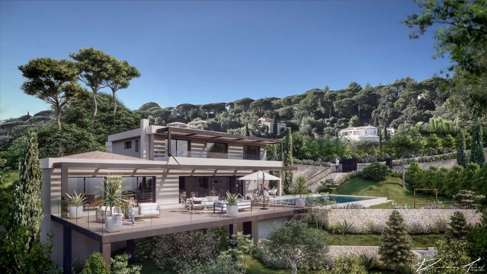 Luxury modern designer villas with stunning sea views in prime location Sainte Maxime