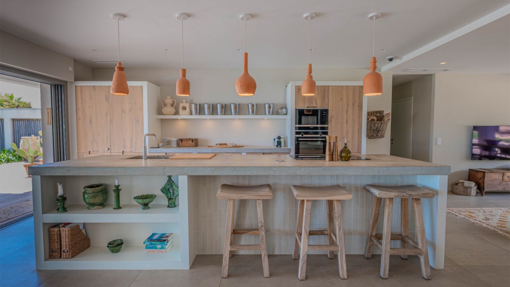 Bohemian-chic villa met zeezicht in Sainte-Maxime op loopafstand strand, jachthaven en centrum