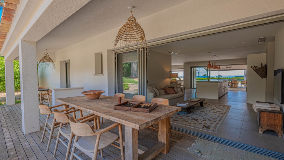 Bohemian-chic villa met zeezicht in Sainte-Maxime op loopafstand strand, jachthaven en centrum