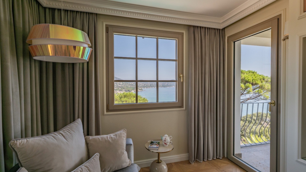 Exclusive villa with the most spectacular views over La Nartelle beach and the sea