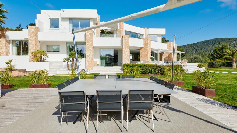 Stunning high end villa with amazing sea views close to Ibiza town