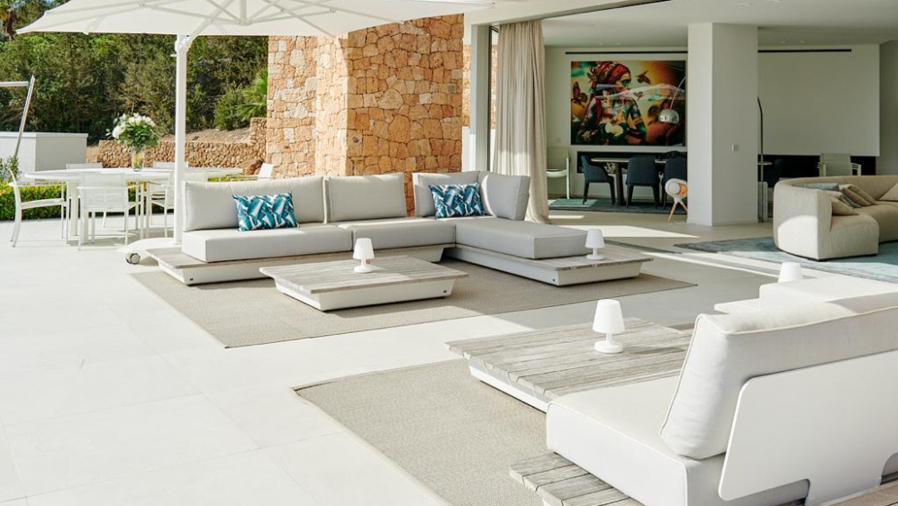 Stunning high end villa with amazing sea views close to Ibiza town
